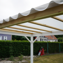 Installation de pergola en PVC Coulommiers